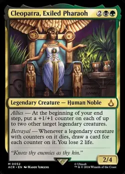 Cleopatra, Exiled Pharaoh Assassin's Creed NM MTG - Image 1