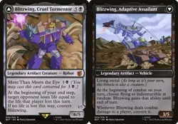 Blitzwing, Cruel Tormentor // Blitzwing, Adaptive Assailant BOT NM MTG - Image 1