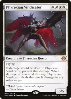 Phyrexian Vindicator ONE NM MTG - Image 1