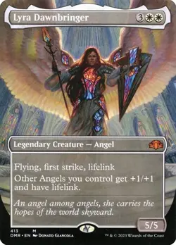 Lyra Dawnbringer - Extended Art DMR NM MTG - Image 1