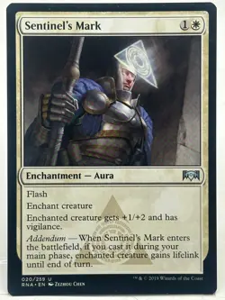 Sentinel's Mark LP/NM* Guilds Of Ravnica 020/259 ENGLISH mtg -UnltdCards - Image 1