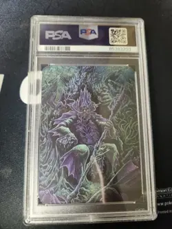 Sorcery: Contested Realm Lor of Unland Beta Foil PSA 10 Gem Mint - Image 2