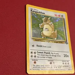1999 Pokemon TCG Kangaskhan 5/64 Jungle Holo Rare - Image 5