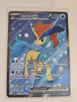 Keldeo Ex 159/086 White Flare Full Art Pokemon TCG English Near Mint - Image 3