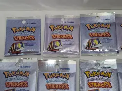 Pokemon Artbox Stickers Series 1 Booster Pack X35 - Image 2