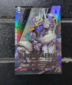 Arsenal Base Gundam Aerial LE FQ04 019 Rare Trading Card Japan Near Mint - Image 1