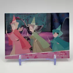 Sleeping Beauty Flora Fauna Merryweat Walt Disney Princess TCG Card Japan #19 - Image 1