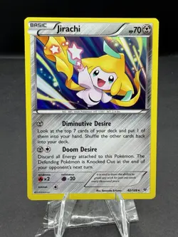 Jirachi Holo Rare 42/108 Pokemon TCG XY Roaring Skies Holo Rare - Image 1