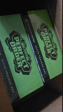 Pokemon Perfect Order Pokemon Center Elite Trainer Box ETB x2 - Brand New Sealed - Image 2