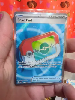 The Pokemon Company Poke Pad Scarlet & Violet Uncommon Holo Trainer-Item 113/088 - Image 1