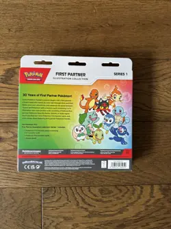 Pokemon First Partner Illustration Collection Series 1 Box - New Sealed - Image 2