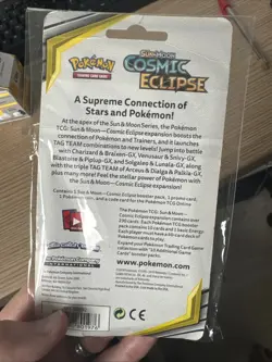 Pokemon Sun And Moon Cosmic Eclipse Coin Promo Blister Pack Factory Sealed - Image 3