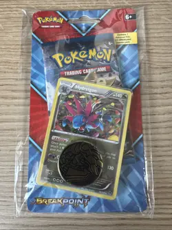 XY Breakpoint Blister Pack - Hydreigon Promo Sealed Pokemon TCG - Image 1