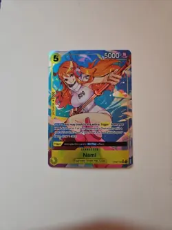 One Piece TCG Two Legends Nami OP08-106 Super Rare NM English Alternate Art - Image 1