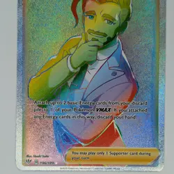 Rose 196/189 Secret Rare Darkness Ablaze Pokemon TCG Card NM - Image 3