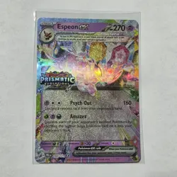 Espeon ex - (Prismatic Evolutions Stamp) 034/131 Miscellaneous Cards & Products - Image 1