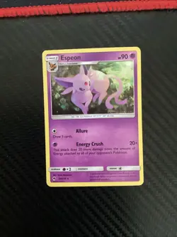 Espeon - 89/214 (Cosmos Holo) 089/214 Blister Exclusives NM Pokemon Card TCG - Image 1