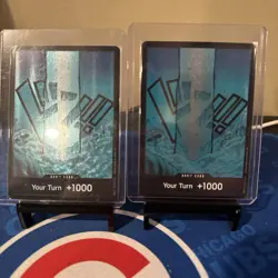 (2) One Piece Card Game OP15 Double Pack Set 10 Exclusve Don Stream from Skypiea - Image 1