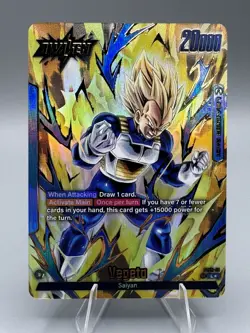Vegeta - FS02-01 (Gold) - Fusion World Promotion Cards and Packs (DBSFW_PR) - Image 1