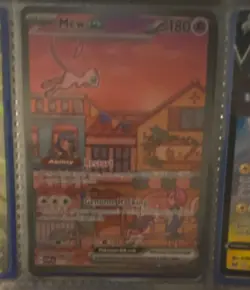 Pokemon Mew V Fusion Strike Holo Promo Card English Psychic 069/264 - Image 1