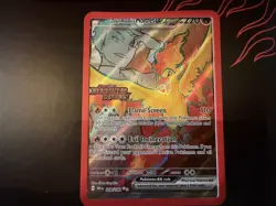 3 x Stamped Pokemon TCG Team Rocket's Moltres ex Destined Rivals UPC Promo Cards - Image 4