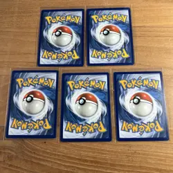 Pokemon TCG Pikachu 005/025 25th Celebrations Anniversary Bundle X 5 - Image 5
