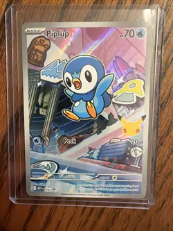 Pokemon First Partner Illustration Collection Series 1 Sinnoh Starters MEP 40-42 - Image 4