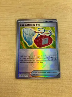 Bug Catching Set 102/131 Pokeball Reverse Holo Pokemon TCG Prismatic Evolutions - Image 1