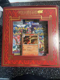 Pokemon TCG: Charizard ex Super-Premium Collection Box Brand New Sealed - Image 2