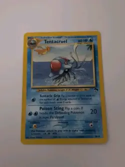 Tentacruel 10/18 Southern Islands 2001 Pokemon LP - Image 1
