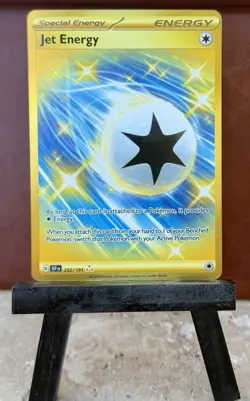 Pokemon TCG Jet Energy 252/191 Sv: Surging Sparks Hyper Rare NM - Image 1