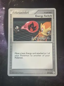 Pokemon 2007 World Championships Diamond & Pearl Energy Switch 107/130 LP/MP - Image 1