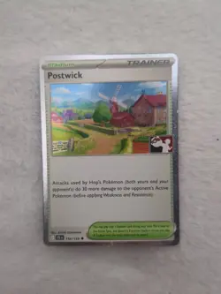 Play! Pokemon Prize Pack 7 Journey Together Cosmo Holo 154/159 Postwick - Image 1