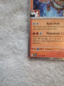 N’s Darmanitan 027/159 Cosmos Holo Pokemon Play! Prize Pack Play Stamp Series 8 - Image 4