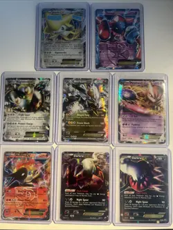 2012-13 Pokemon EX Holo Lot. Mewtwo, Deoxys, Moltres, Darkrai, Registeel - Image 1