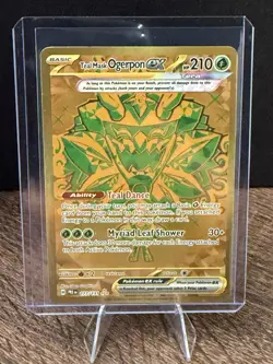 Pokemon TCG: S&V Prismatic Evolutions - Teal Mask Ogerpon ex HR 177/131 - NM+ - Image 1