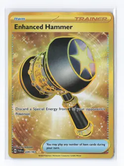 Enhanced Hammer - 224/167 - Twilight Masquerade - Pokemon - Secret Rare -NM - Image 1