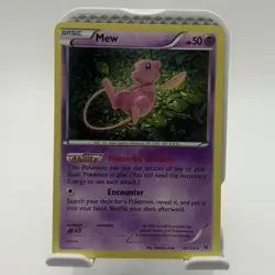 Pokemon TCG Card XY Fates Collide Holo Mew 29/124 LP FREE DELIVERY - Image 1