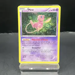 Mew 29/124 Holo Rare XY - Fates Collide Pokemon Card LP - Image 1