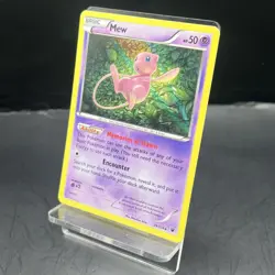 Mew 29/124 Holo Rare XY - Fates Collide Pokemon Card LP - Image 3