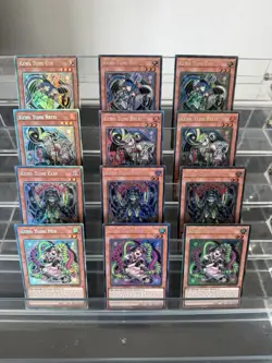 YuGiOh Collectors Rare Kewl Tune Deck Core NM Mix, Cue, Clip, Reco, War, JJ - Image 1