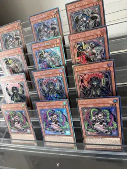 YuGiOh Collectors Rare Kewl Tune Deck Core NM Mix, Cue, Clip, Reco, War, JJ - Image 2