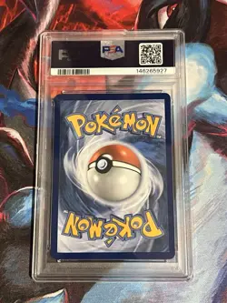 2025 Team Rocket's Moltres Destined Rivals Stamp 229/182 PSA 10 UPC Promo - Image 2