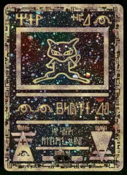 Pokemon Cards Ancient Mew Movie Holo Promo NM - Image 1