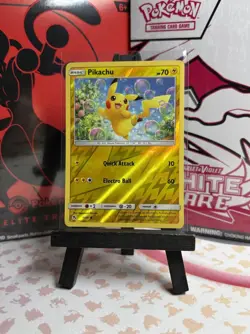 Pikachu 19/68 Hidden Fates 2019 Reverse Holo Pokemon TCG Card - Image 1