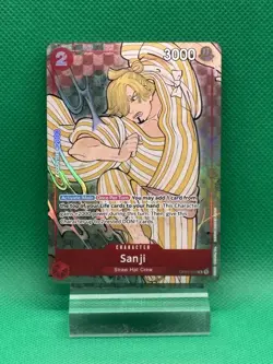 One Piece Sanji OP01-013 English Version 1st Anniversary Set Promo Card - Image 1