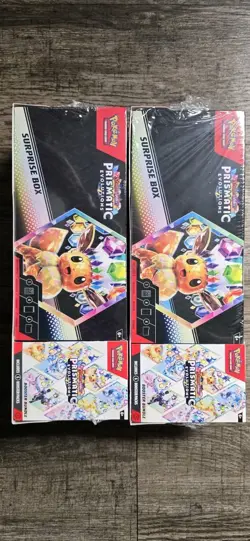 Pokemon Prismatic Evolutions Surprise Box/Booster Sam's Club Bundle (Lot Of 2) - Image 1
