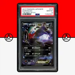 Pokemon PSA 10 Darkrai EX Holo 072/171 XY Best of XY Japanese - Image 1
