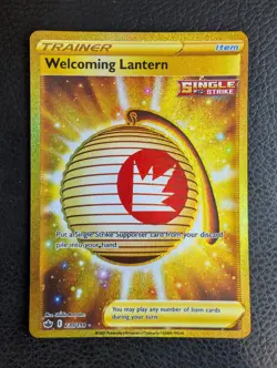 Welcoming Lantern - 230/198 Chilling Reign (Pokemon) Golden Hyper Rare - Image 1