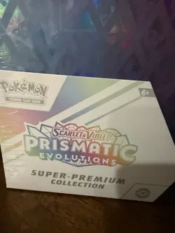 Pokemon Scarlet & Violet Prismatic Evolutions Super-Premium Collection Box Eevee - Image 3